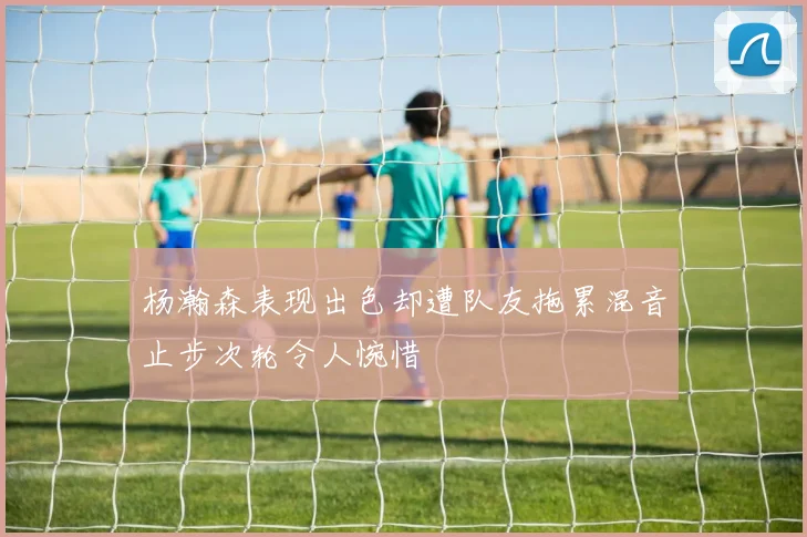 杨瀚森表现出色却遭队友拖累混音止步次轮令人惋惜